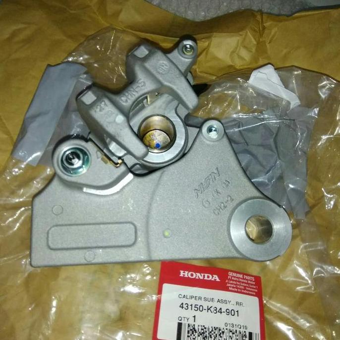 CALIPER KALIPER SUB ASSY RR KEPALA BABI CRF 150 BELAKANG ORI 43150K849