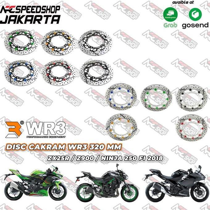 Disc Cakram Piringan Depan WR3 320mm ZX25R ZX25 R ZX 25R Z900