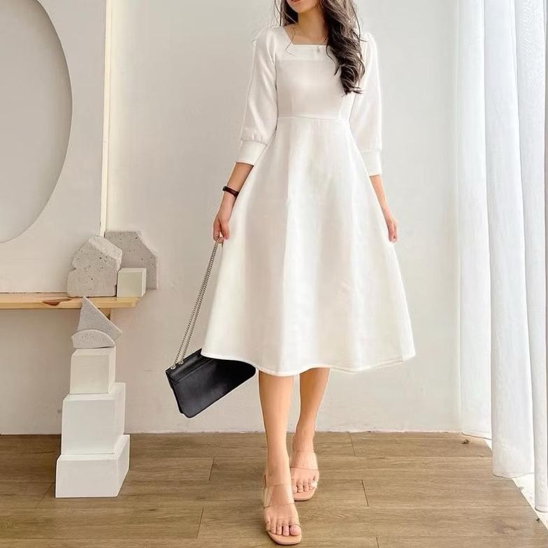 HOT PRODUCT Casual dress wanita, Dress wanita Korea style, dress wanita terkini dress natal remaja t
