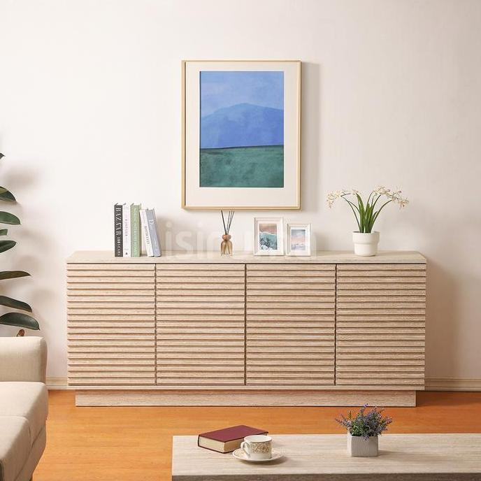 Lemari Penyimpanan Sideboard Minimalis BORNEO SIDEBOARD 180 - ISIRUMA
