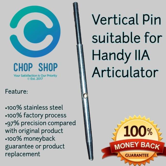 Vertical Pin Artikulator Handy IIA (pin vertical pin insisal) tiang