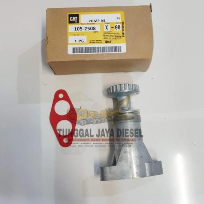 Fuel Priming Hand Pump Pompa Solar E320C 320C 105-2508 1052508 Terbaru