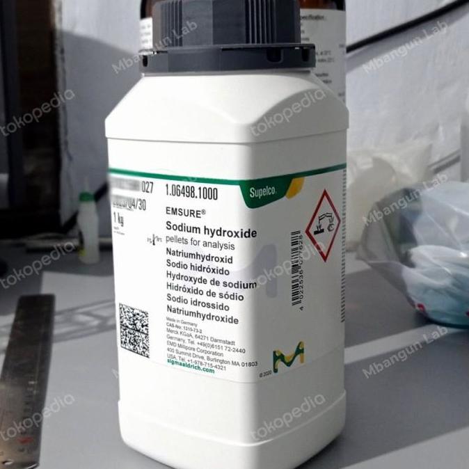 sodium hydroxide pellets merck 1kg
