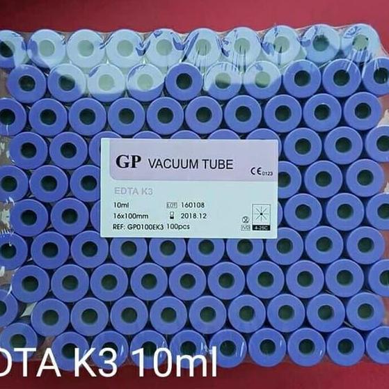 Tabung edta 10ml Gp