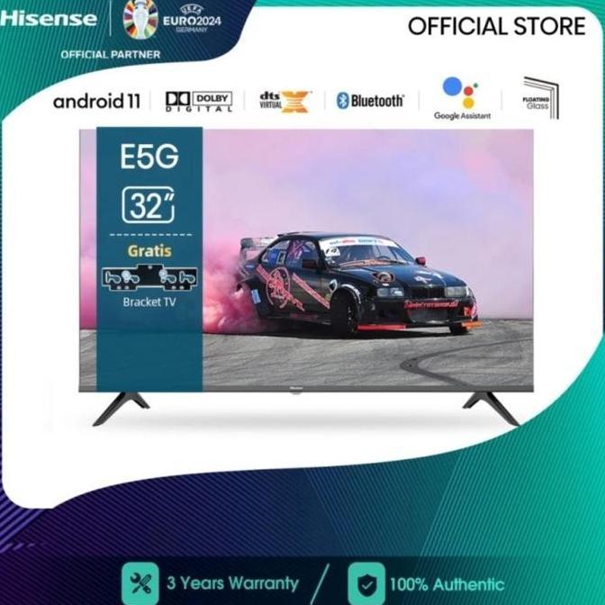 TERLARIS HISENSE 32A6F LED ANDROID DITAL TV GARANSI 4 TAHUN 32 INCH A6