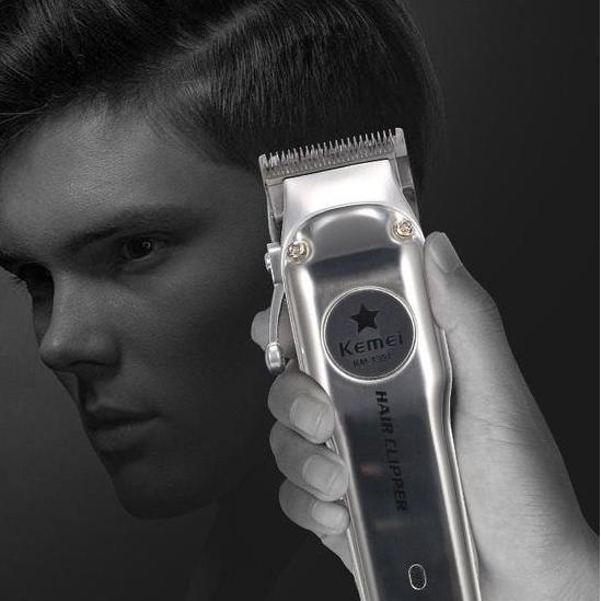 Barubngt- Alat Cukur Rambut Kemei Km-1997 Hair Clipper Professional Metal 1997