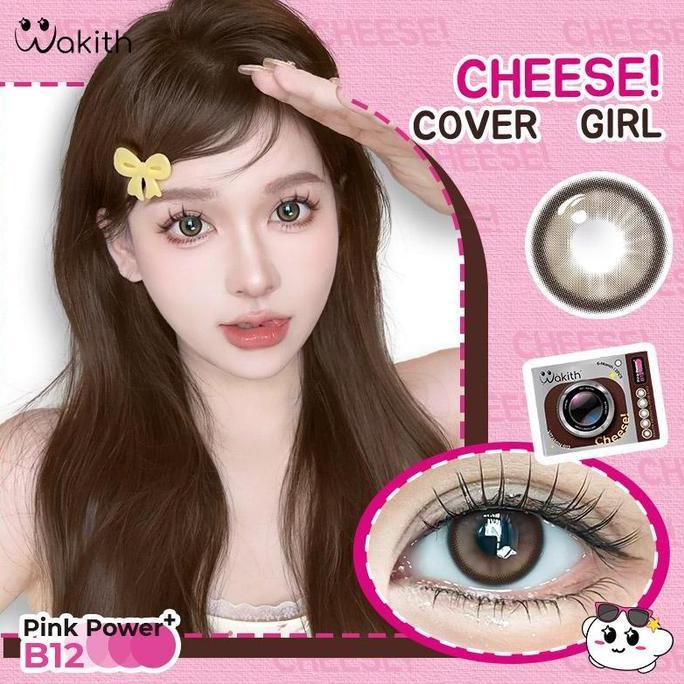 Cod,Bisa- [+Akl] Louisse Family X Kith Softlens Cheese Seri Softlens Menambahkan B1 Lens Dia 14.-14.