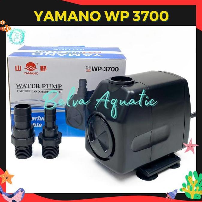 Duniaikanqita- Yamano Wp 3700 Wp-3700 Pompa Air Celup Pompa Kolam Aquarium Hidroponik