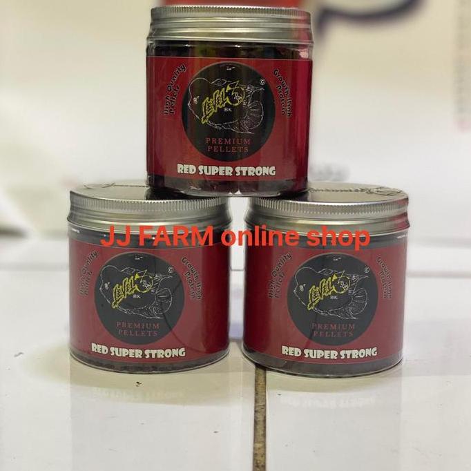 Hobiikan- Pelet Ikan Louhan Level3 Red Super Strong 100Gram Pelet Louhan Merah