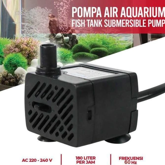 Hobiikan- Mini Pompa Air Celup Power Head Submersible Aquarium Aquascape