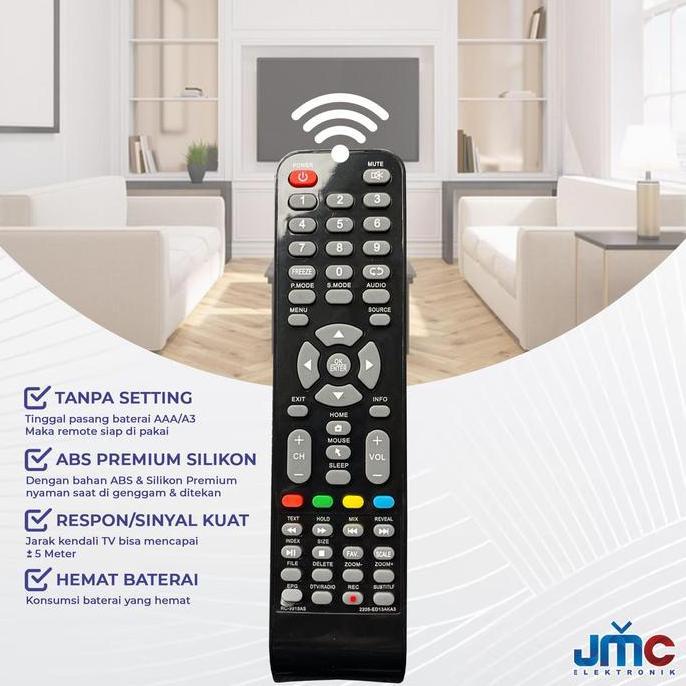 Lansungkirim- Remote Tv Lcd Led Rc-9914Id Smart Tv Rc-9920As