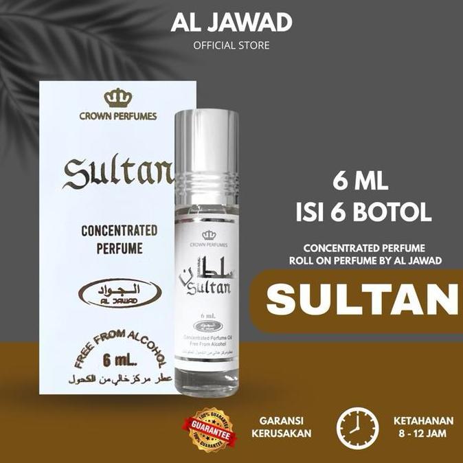 Cod,Bisa- Al Jad - Sultan Aroma Cedar Sandalwood Musky | Parfum Perfume Minyak Ngi Pria Nita