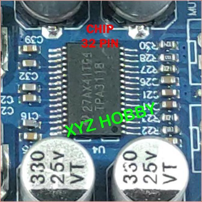 Lansungkirim- Original Tpa3118 32 Pin Btl 1X60W Mono Power Amplifier Class D 60W Tpa 3118 Ampli Mini