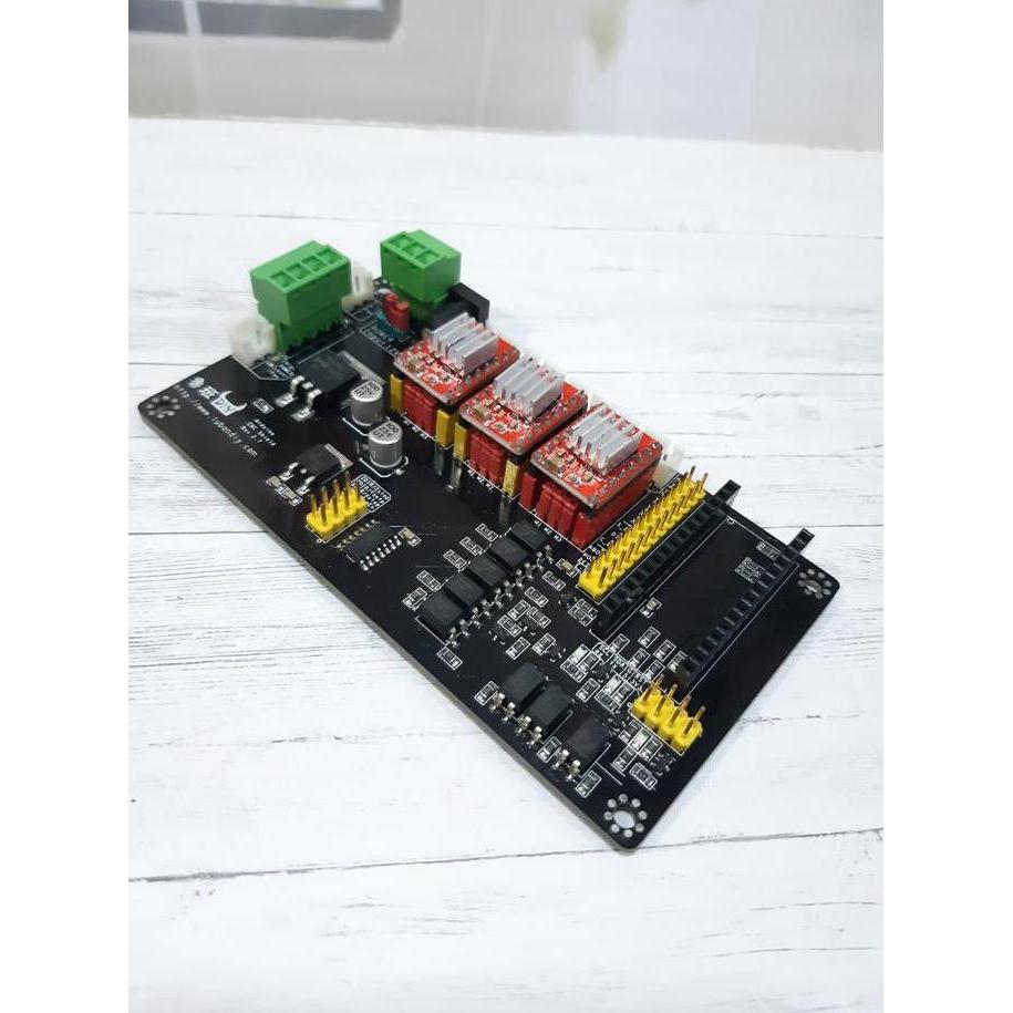 NANO CNC SHIELD VER 2.7 + 3 DRIVER A4988 CNC LASER CUT ENGRAVE ARDUINO KHUSUS