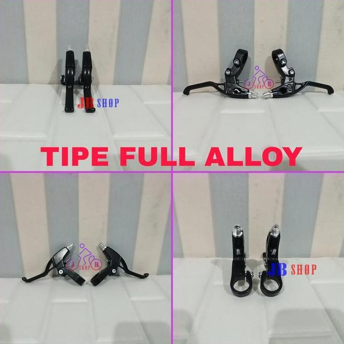 Lengkapbos- Handle Handel Rem Full Alumunium Brake Lever Pacific Atlantis Sepeda Mtb Mini Minion Lip