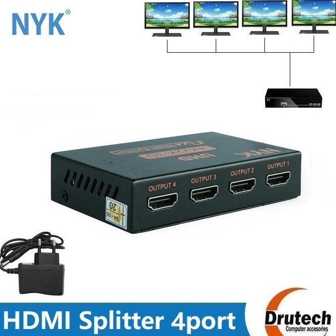 TERLARIS HDMI SPLITTER 4 PORT NYK