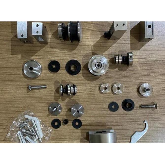 Aksesoris Shower Screen Sliding Accessory Set Pintu Shower Sliding Kamar Mandi lengkap Tarikan Handl