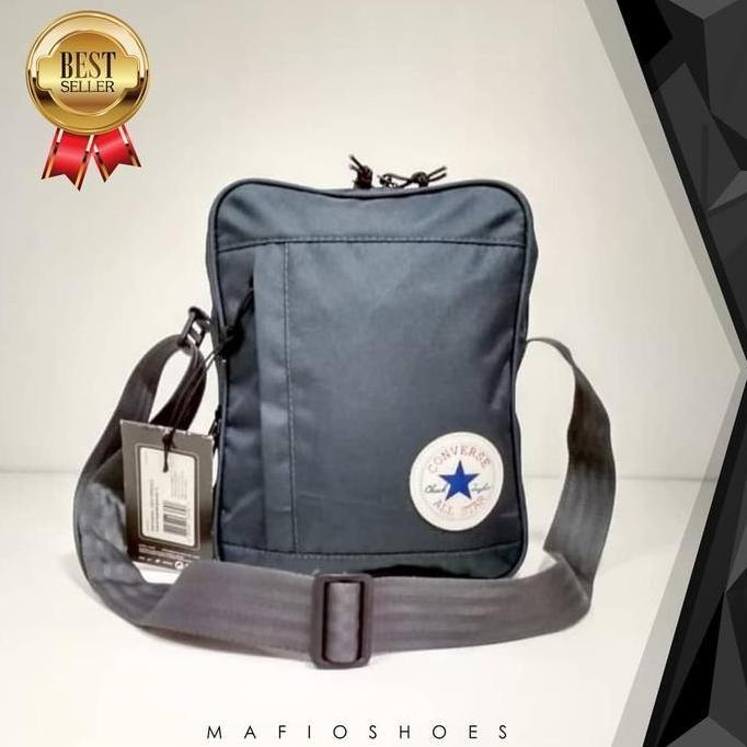 Tas Selempang Minimalis Tas Converse Poly Cross Body Grey/Tas Converse/Tas Selempang