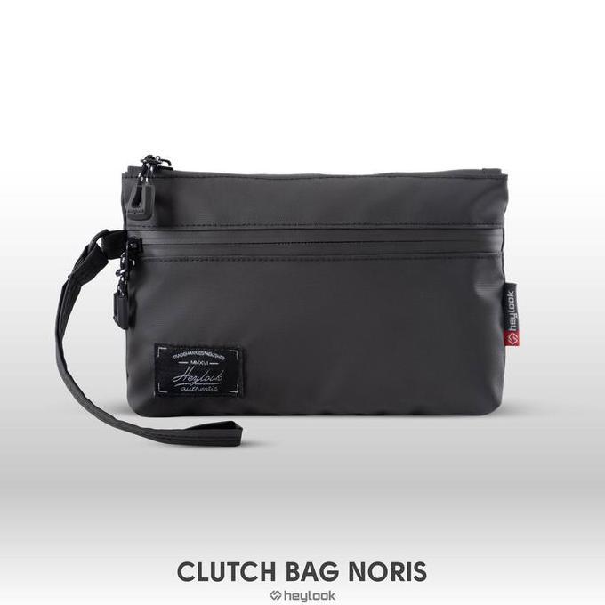 Tas Pria Tas Genggam Clutch Bag Pria Wanita Noris Waterproof Hand Bag Anti Air