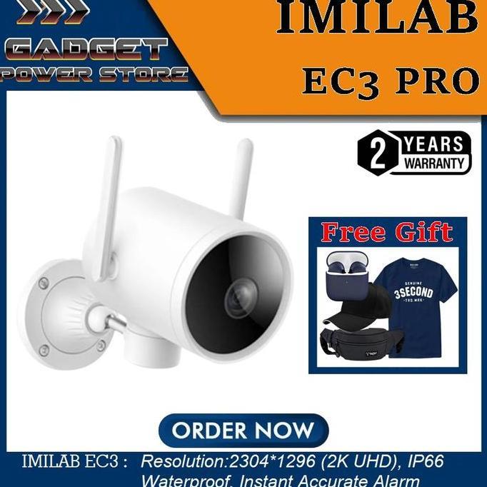 TERLARIS IMILAB EC3 PRO HOME SMART CAMERA CCTV IP WIFI 2K OUTDOOR IP66 KAMERA