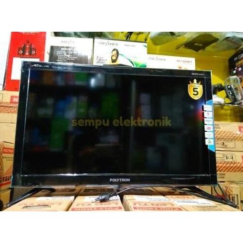 TERLARIS LED TV POLYTRON 24 INCH PLD24V1853 PLD 24V1853 24V DITAL DVBT2
