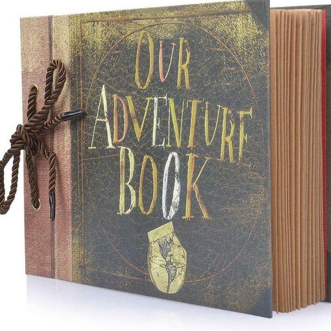 BOWTEKH Our Adventure Book / My Adventure Book / Album Foto Scrapbook / My Our Adventure Book PROTOK