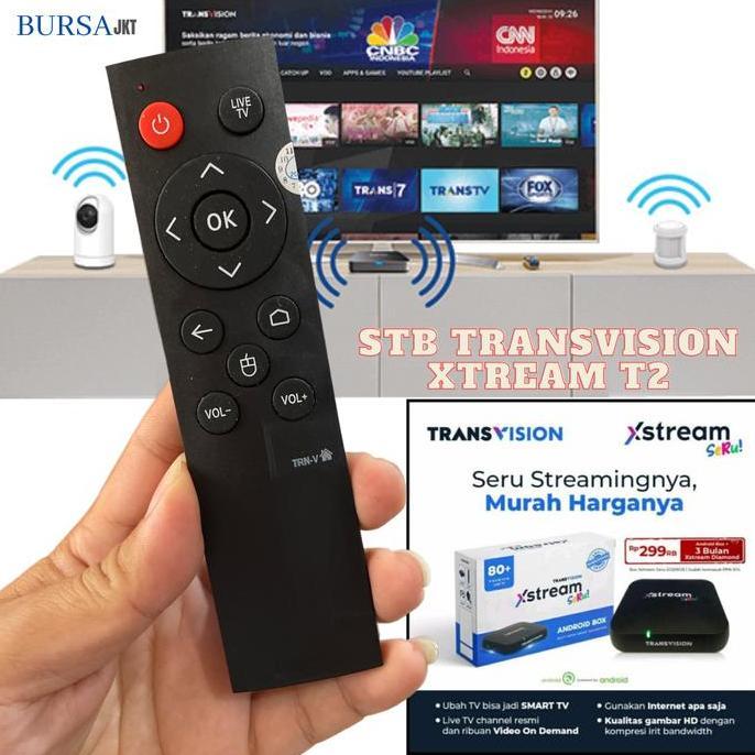 JAOPMAM REMOTE TRANVISION XTREAM STB T2 ANDROID 10 DM12 PROTOK