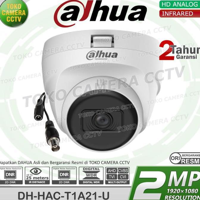 TERLARIS CAMERA CCTV DAHUA 2MP FULL HD 10P KAMERA CCTV INDOOR DAHUA 2MP
