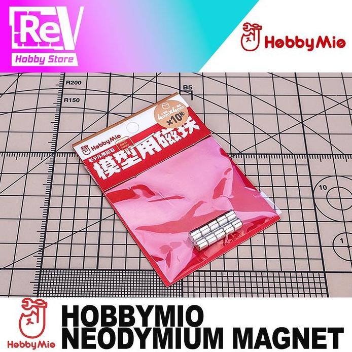 Ready HOBBYMIO NEODYMIUM MAGNET 4X4mm