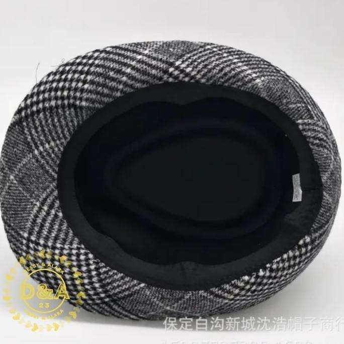 Topi Pria Topi Fedora Panama Laken Jazz Pria Wanita Wol Import