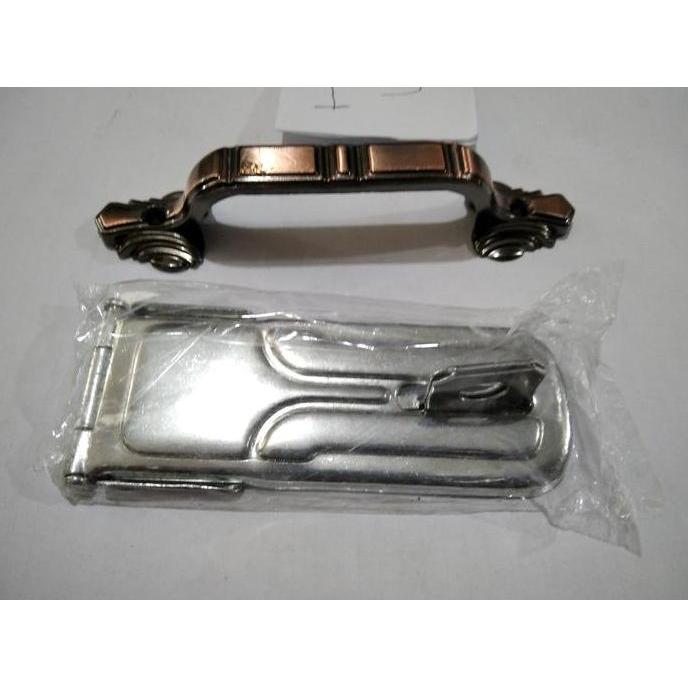 handle tarikan pintu lemari pegangan laci pintu overval 10 cm putih