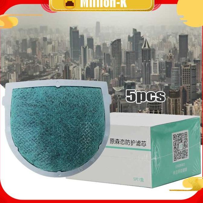 ICHENGO 5PCS Xiaomi Masker HEPA  PM2.5 FIlter Masker Q5 Pro PROTOK