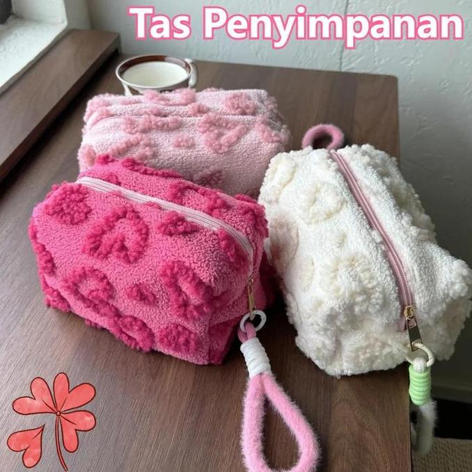 HYAKABA Tas Penyimpanan Fashion Tas Penyimpanan Berkapasitas Besar Multifungsi Tas Kosmetik Tas Make