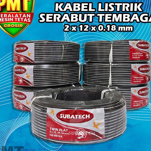 Kabel Listrik Serabut Tembaga Per Roll 100 Meter