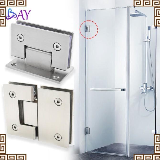 VIVIJEE Shower Hinge/Engsel Pintu Kaca/Shower Hinges/Engsel Shower Dekkson PROTOK