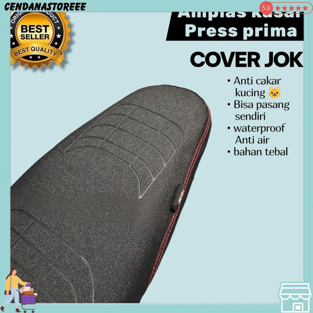 Cover Jok Motor Seat Pelindung Jok Motif Pres Prima ( Pakai Karet ), Anti Cakar Best Price
