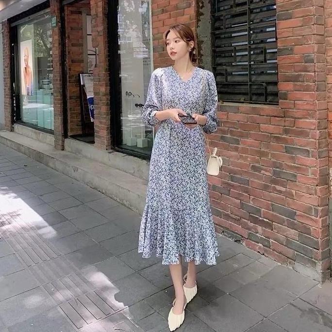 MURAH LEBAY AIMEL FISHTAIL MAXI DRESS XL (LD 100, P 133) Gamis MURAH LEBAY
