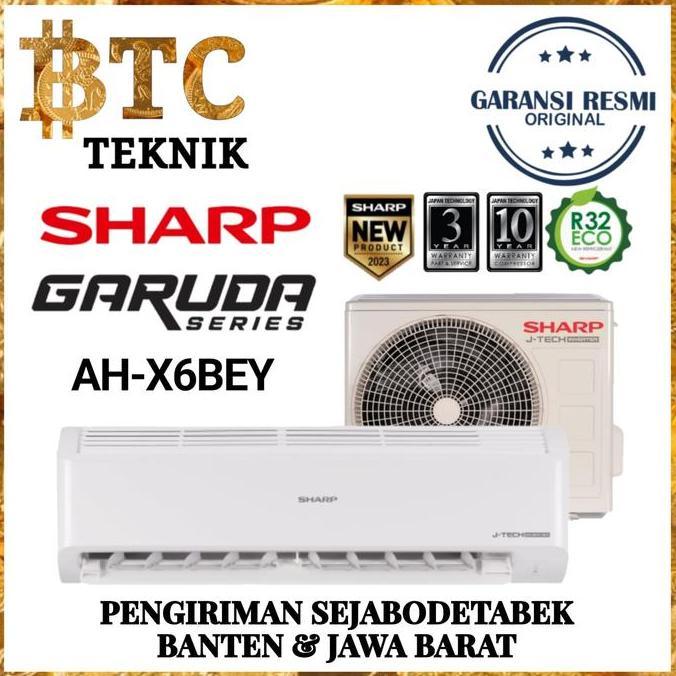 Terlaris Ac Sharp Ah - X 6 Zy 1/2 Pk Inverter Ah-X6Zy Pasang Instalasi