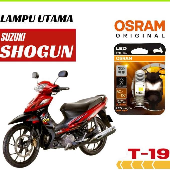 TERLARIS!! LAMPU DEPAN MOTOR SUZUKI SHOGUN OSRAM T19