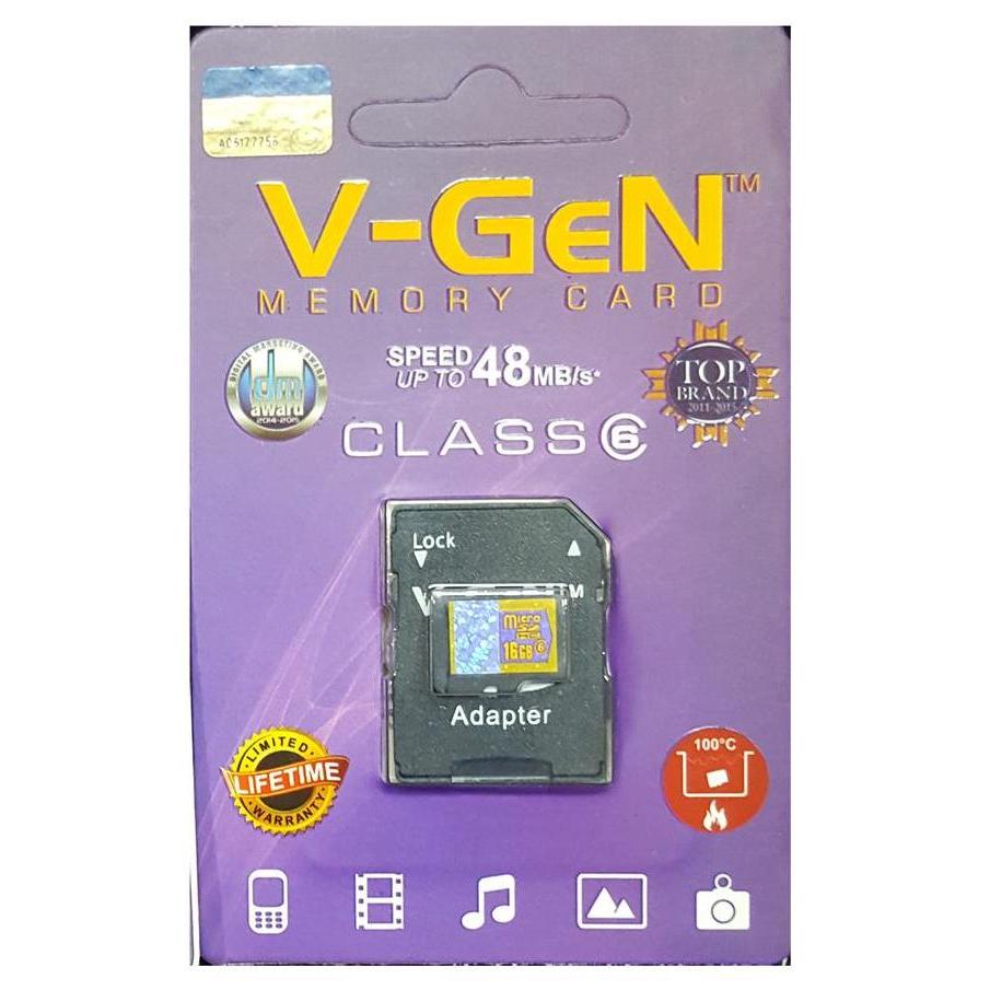 Jresome.Idde - Microsd V-Gen Class6 4Gb 8Gb 16Gb 32Gb Memory Card Hp