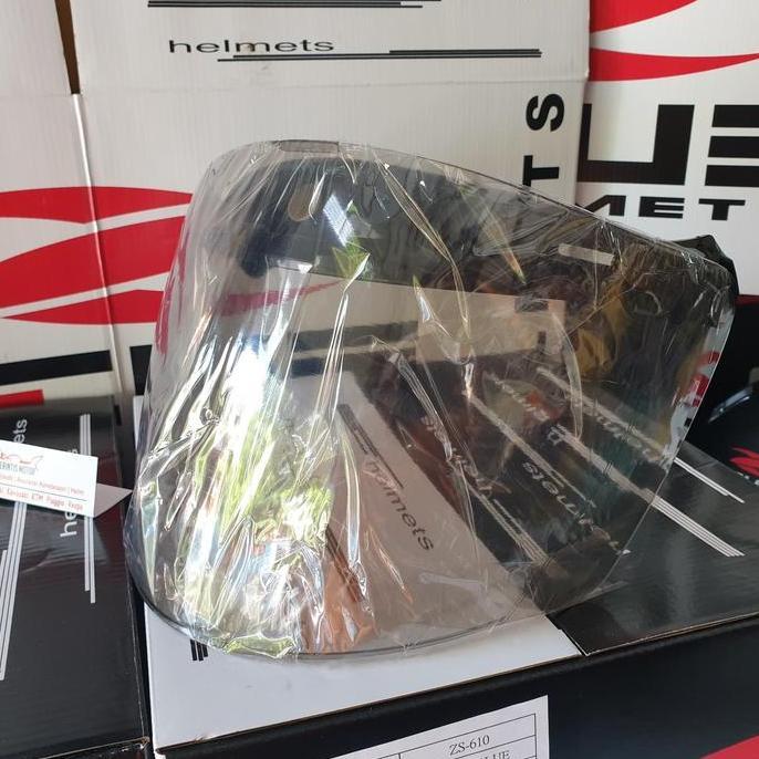 VISOR HELM ZEUS ZS 385 KACA HELM ZS 380 CARGLOSS CF RETRO 50% PERCENT