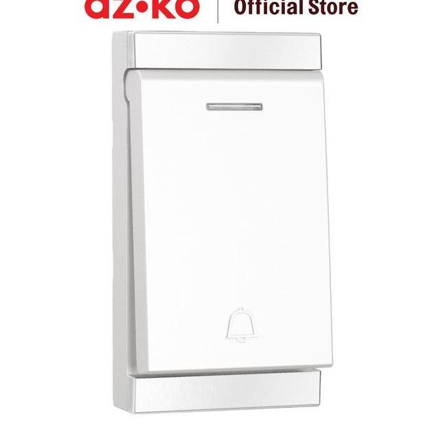 Krisbow Bel Pintu Wireless Two Bell 5812 Putih