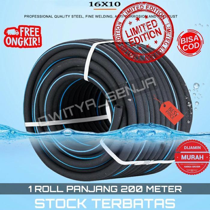 uniring aerator 10/16 selang uniring 1 roll 200 meter B