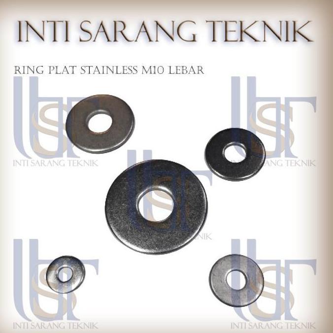 RING PLAT STAINLESS M14 LEBAR - SS304 - SUS304 PROMO