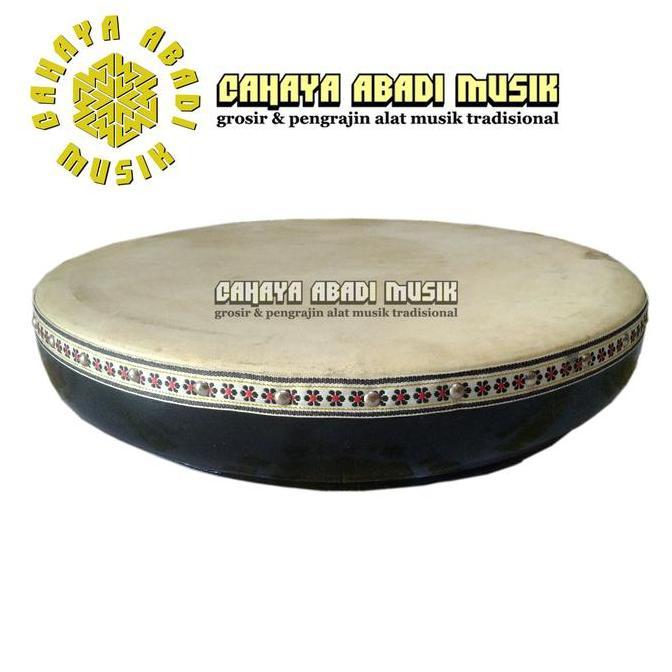 bas Hadroh terbang Jawa tipis 40cm 50cm bas rebana hadroh Kayu