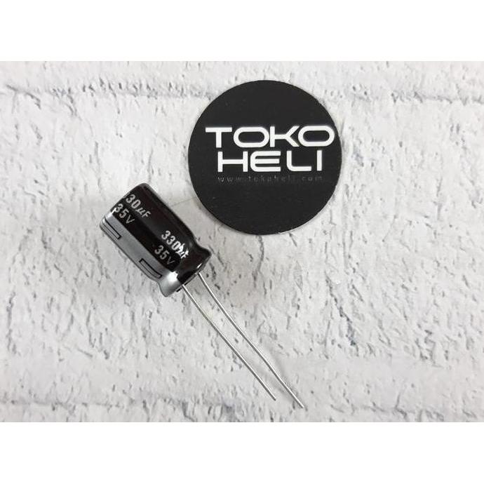 TERLARIS PANASONIC 35V 330UF LOW IMPEDANCE ESR ELECTROLYTIC CAPACITOR ELCO