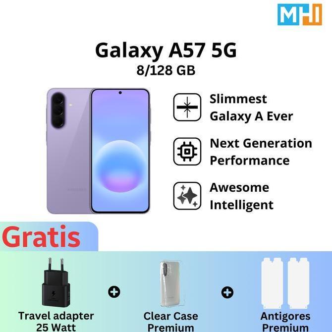 bariyahseller51 - samsung galaxy a57 5g 8/128gb | 8/256gb | 12/256gb original garansi resmi