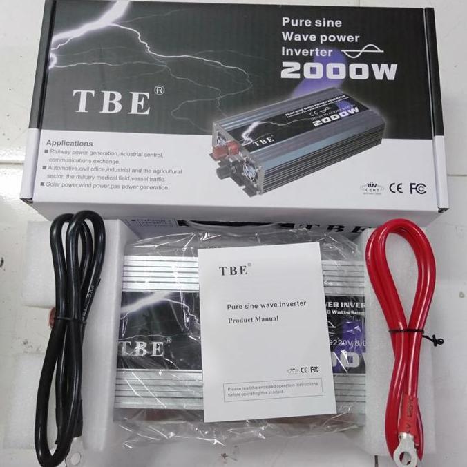 Power Inverter TBE Pure Sine Wave 2000w PSW 2000 watt 2000watt PSW 2 k