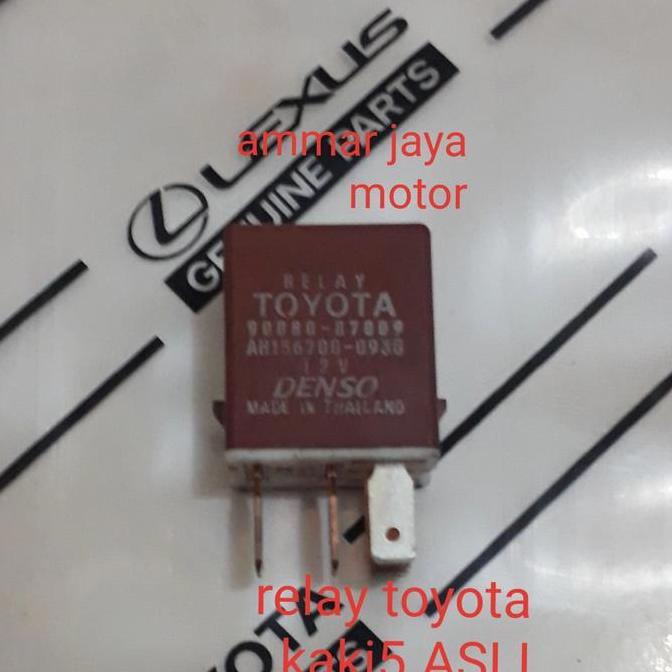 Relay Toyota.Denso Kaki5 Buat Lampu Mobil Dll