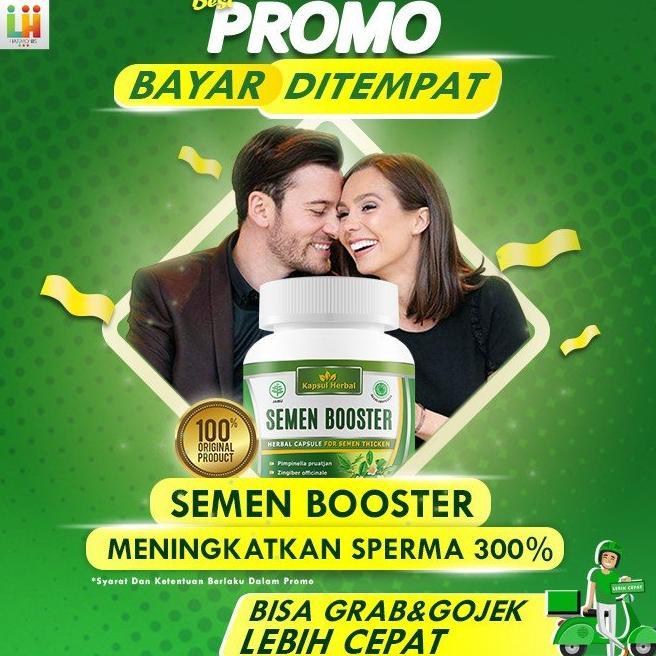 (Terbaru) COD Obat kesuburan Penyubur Sperma - Obat Pengental Penambah Sperma - SEMEN BOOSTER ORIGIN
